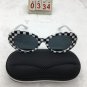 White And Black Frame Sunglasses Free shipping 289