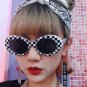White And Black Frame Sunglasses Free shipping 289