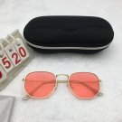 Gold Metal Frame Sunglasses Free shipping 292
