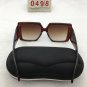 Brown Frame Sunglasses. Retro Punk Summer Shades. Free shipping 304
