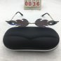 Punk Gold Frame Sunglasses Free shipping 317