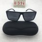 Black Frame Polarized Sunglasses -- Square Lens Free shipping 318