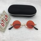 Punk Gold Frame Sunglasses Free shipping 344