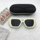 Cream Black Frame Sunglasses Free shipping 345