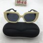 Cream Black Frame Sunglasses Free shipping 345