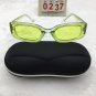 Green Frame Sunglasses Green Square Lens Cute shades Free shipping 348