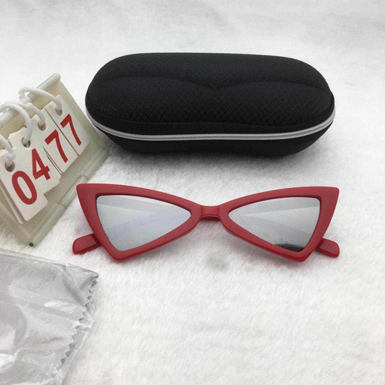 Red Frame Sunglasses Free shipping 361