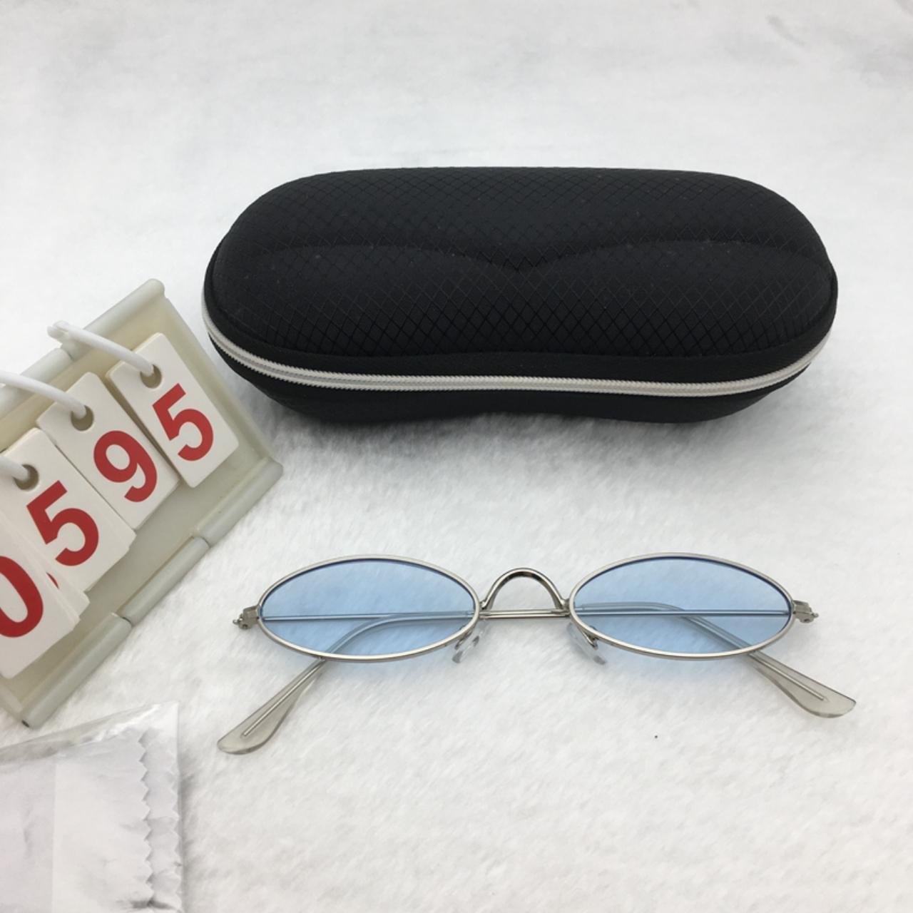Silver Frame Sunglasses Free shipping 363