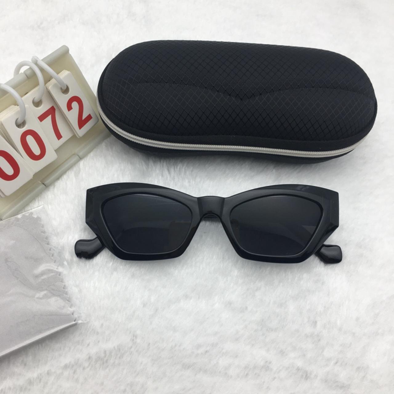 Punk Black Frame Sunglasses Free shipping 375