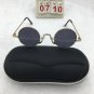 Punk Gold Frame Sunglasses Free shipping 376
