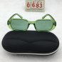 Punk Green Frame Sunglasses Free shipping 383