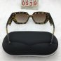 Leopard Brown Frame Sunglasses Free shipping 396