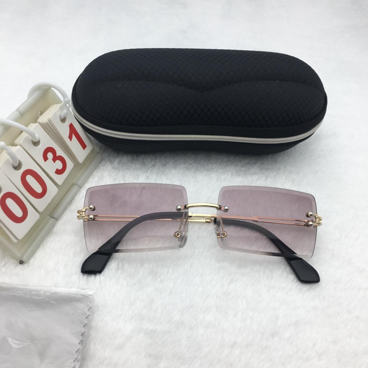 Gold Frame Sunglasses Free shipping 401