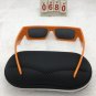 Punk Orange Frame Sunglasses Free shipping 404