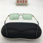 Gold Frame Sunglasses. Retro Punk Summer Shades. Free shipping 406
