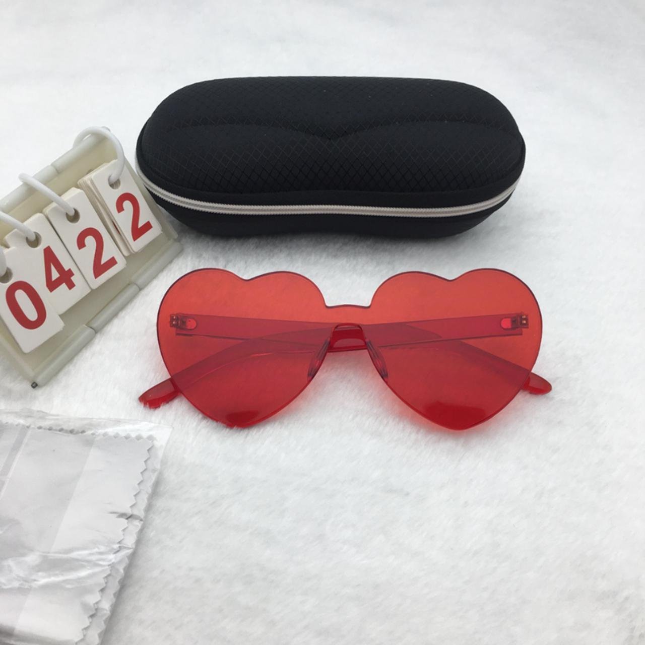 Red Frame Sunglasses Free shipping 410