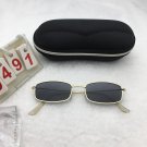 Gold Frame Sunglasses. Retro Punk Summer Shades. Free shipping 412