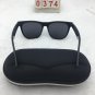 Black Frame Polarized Sunglasses -- Round Lens Free shipping 418