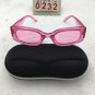 Pink Frame Sunglasses Pink Square Lens Cute shades Free shipping 434