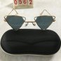 Punk Gold Metal Frame Sunglasses Free shipping 450