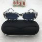White and Black Frame Sunglasses Free shipping 456