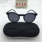 Sand Black Frame Sunglasses Round Black Eyes Lens Cute shades Free shipping 461