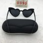 Punk Black Frame Heart Lens Sunglasses Free shipping 469