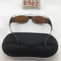 Brown Frame Sunglasses. Retro Punk Summer Shades. Free shipping 474