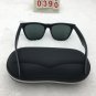 Black Frame Polarized Sunglasses -- Square Lens Free shipping 492