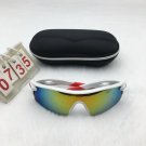 Punk Holiday Outdoor Sports Riding White Frame Cat Eyes Reflective Lens Sunglasses Unisex Freeshippi