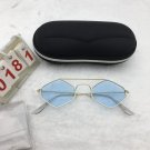 Punk Gold Frame Sunglasses Free shipping 509