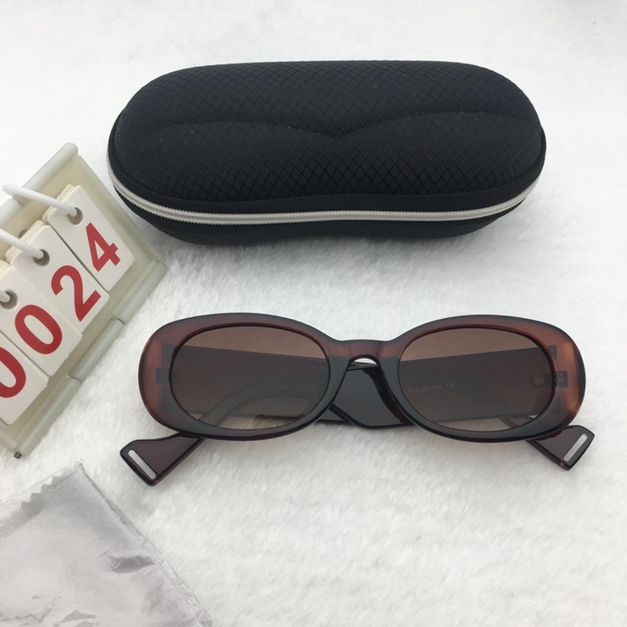 Brown Frame Sunglasses Free shipping 523