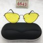 Punk Silver Frame Sunglasses Free shipping 527