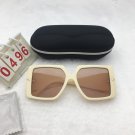 Cream Frame Sunglasses. Retro Punk Summer Shades. Free shipping 528