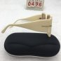 Cream Frame Sunglasses. Retro Punk Summer Shades. Free shipping 528