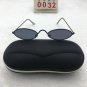Punk Holiday Black Frame Oval Lens Sunglasses Free shipping 535