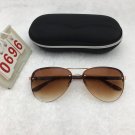 Punk Brown Frame Sunglasses Free shipping 537