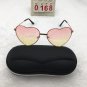 Punk Gold Frame Sunglasses Free shipping 542