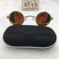Punk Gold Frame Sunglasses Free shipping 557