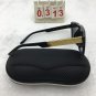 Black Gold Frame Sunglasses -- Square Lens Free shipping 564