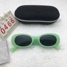 Green Frame Sunglasses. Retro Punk Summer Shades. Free shipping 575