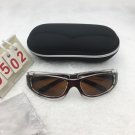 Punk Outdoor Sports Riding Futuristic Brown Frame Cat Eyes Lens Sunglasses Free shipping 584