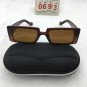 Punk Brown Frame Sunglasses Free shipping 588