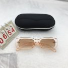 Clear Tea Frame Sunglasses Free shipping 591