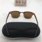 Punk Holiday Leopard Frame Round Lens Sunglasses Free shipping 617