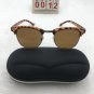 Punk Holiday Leopard Frame Round Lens Sunglasses Free shipping 617