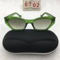 Punk Green Frame Sunglasses Free shipping 634
