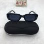 Black Brindle Frame Sunglasses Square Black Grey Lens Cute shades Free shipping 646