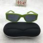 Green Frame Sunglasses -- Cat Eyes Lens Free shipping 651