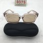 Clear Orange Frame Sunglasses Free shipping 653